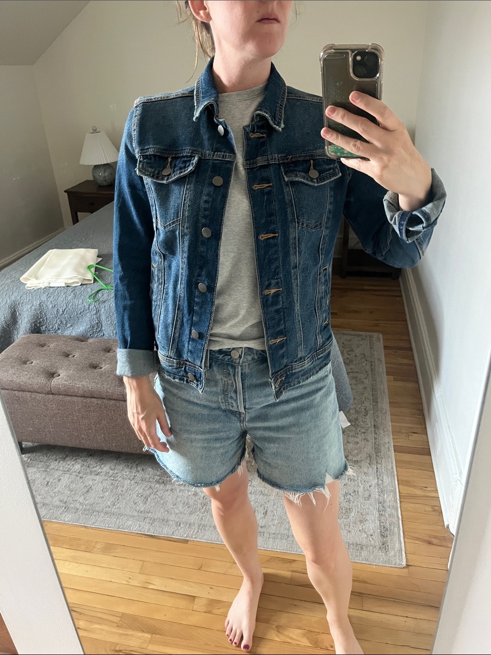 Universal Thread Dark Blue Denim Jean Jacket